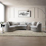 Ivria Sectional Sofa W/9 Pillows - LV02541