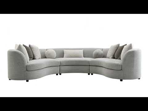 Ivria Sectional Sofa W/9 Pillows - LV02541