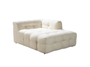 Ivy Ivory Boucle RAF Sectional - Gate FurnitureSectional