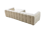 Ivy Ivory Boucle RAF Sectional - Gate FurnitureSectional