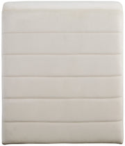 Ivy Velvet Upholstered Accent Chair in Cream - 403Cream