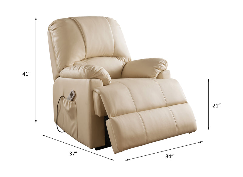 Ixora Recliner W/Power Lift & Massage - 59286