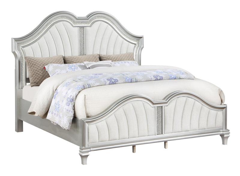 Izabella 4PC (King Bed, Dresser, Mirror, Nightstand) - B505-King-4PC
