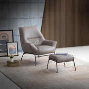 Jabel Accent Chair & Ottoman - AC02385