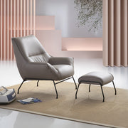 Jabel Accent Chair & Ottoman - AC02385