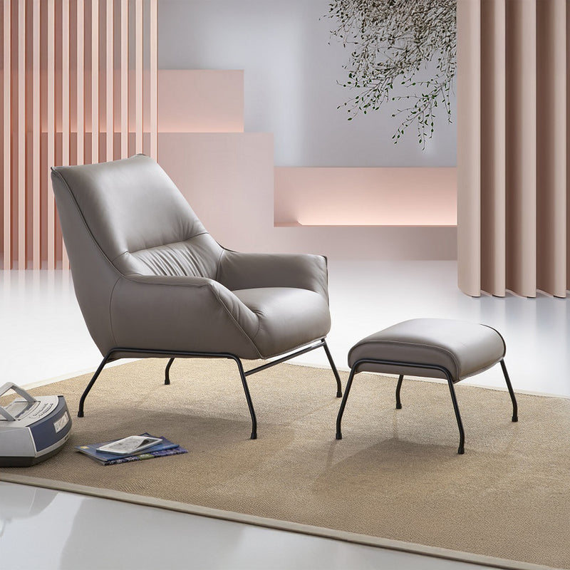 Jabel Accent Chair & Ottoman - AC02385
