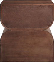 Jace Oak Veneer Night Stand in Brown - 383Brown-NS