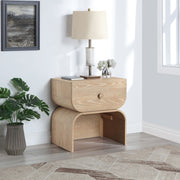 Jace Oak Veneer Night Stand in Natural - 383Natural-NS