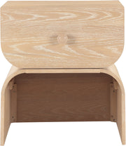 Jace Oak Veneer Night Stand in Natural - 383Natural-NS