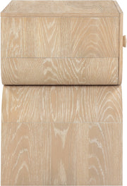 Jace Oak Veneer Night Stand in Natural - 383Natural-NS
