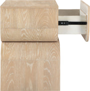 Jace Oak Veneer Night Stand in Natural - 383Natural-NS