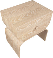 Jace Oak Veneer Night Stand in Natural - 383Natural-NS