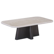 Jacory Coffee Table w/Bottocino Marble Top - LV04765