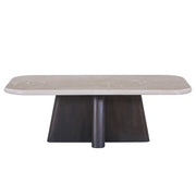 Jacory Coffee Table w/Bottocino Marble Top - LV04765