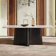 Jacory Dining Table w/Bottocino Marble Top - DN04775