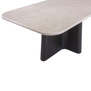 Jacory Dining Table w/Bottocino Marble Top - DN04775