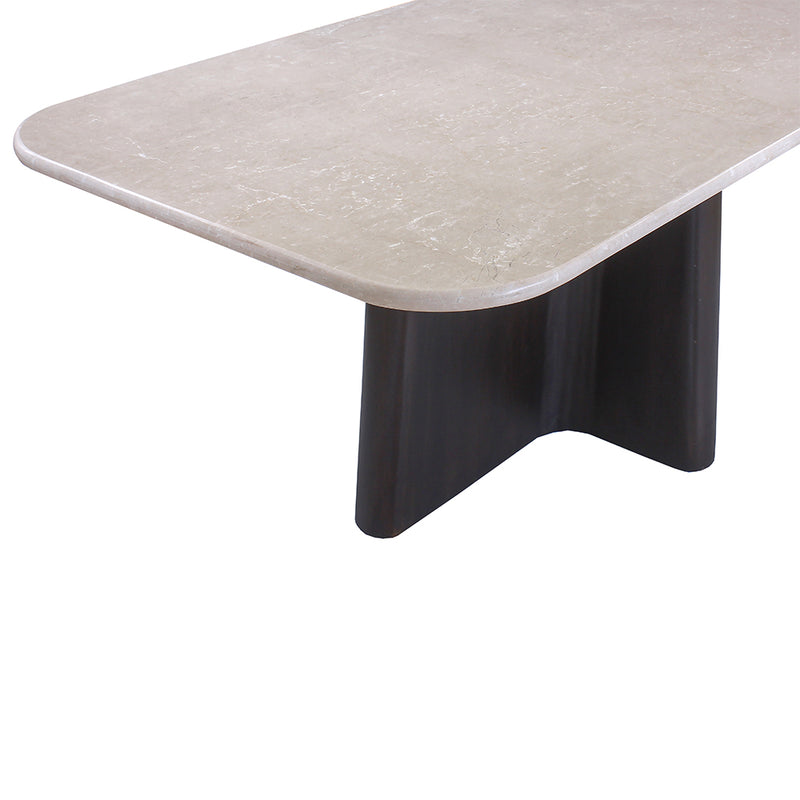 Jacory Dining Table w/Bottocino Marble Top - DN04775
