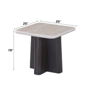 Jacory End Table w/Bottocino Marble Top - LV04766