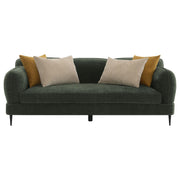 Jade 2-piece Chenille Upholstered Sofa Set Green - 509131-S2