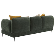 Jade 2-piece Chenille Upholstered Sofa Set Green - 509131-S2