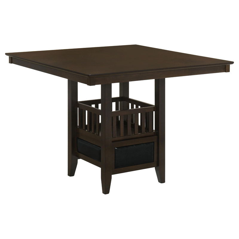 Jaden 5-piece Square Counter Height Dining Set Espresso - 100958-S5