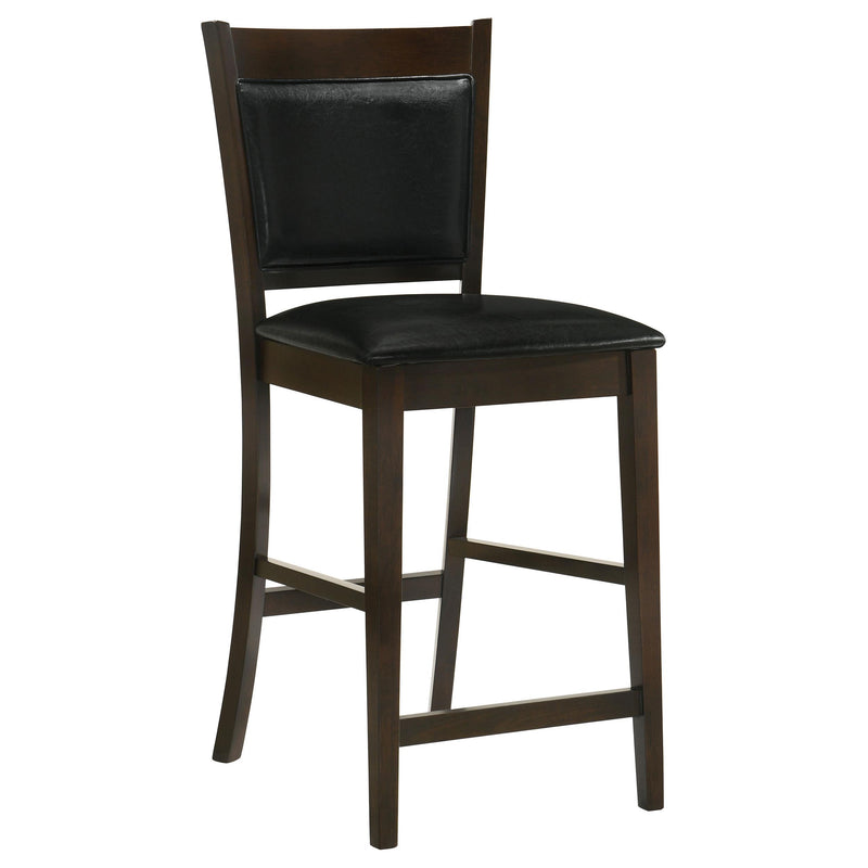 Jaden 5-piece Square Counter Height Dining Set Espresso - 100958-S5
