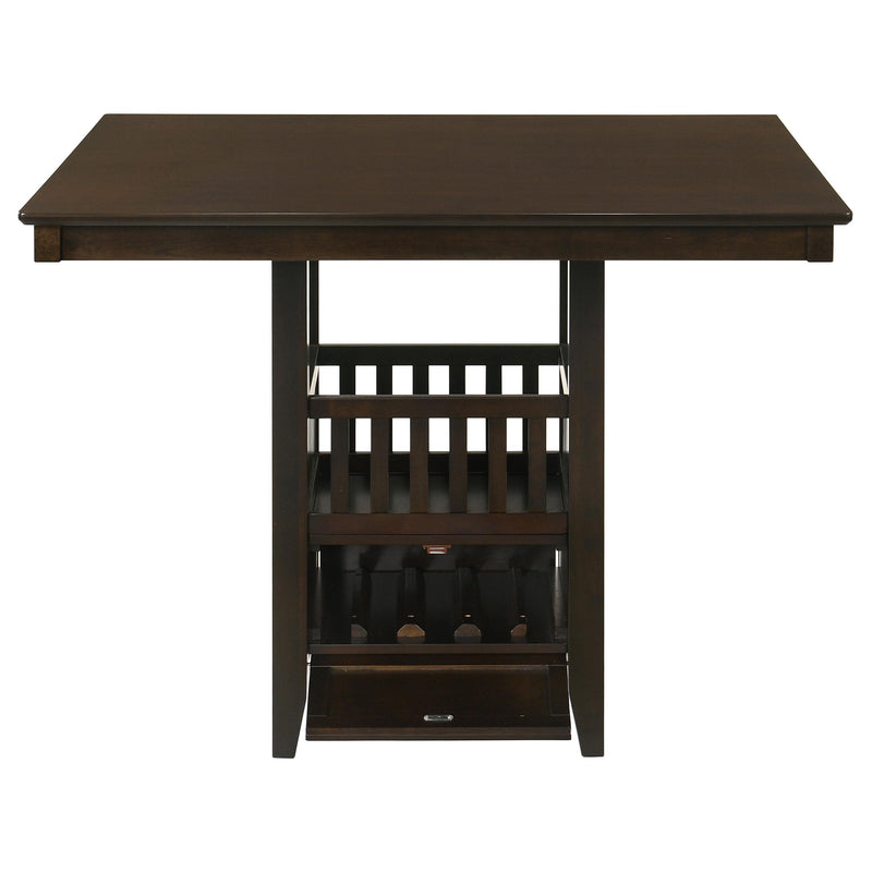 Jaden Square 47-inch Counter Height Dining Table Espresso - 100958