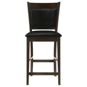 Jaden Upholstered Counter Chair Espresso (Set of 2) - 100959