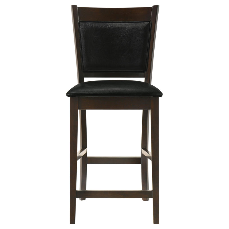 Jaden Upholstered Counter Chair Espresso (Set of 2) - 100959