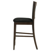 Jaden Upholstered Counter Chair Espresso (Set of 2) - 100959