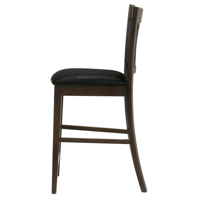 Jaden Upholstered Counter Chair Espresso (Set of 2) - 100959