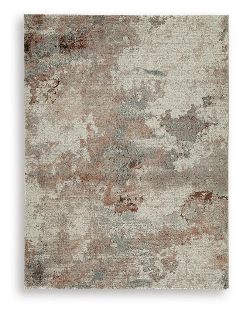 Jadenburg Cream/Gray/Sienna Medium Rug - R408122
