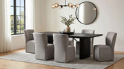 Jaelynn Upholstered Parsons Dining Side Chair Beige (Set of 2) - 107052BEI