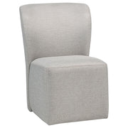 Jaelynn Upholstered Parsons Dining Side Chair Beige (Set of 2) - 107052BEI