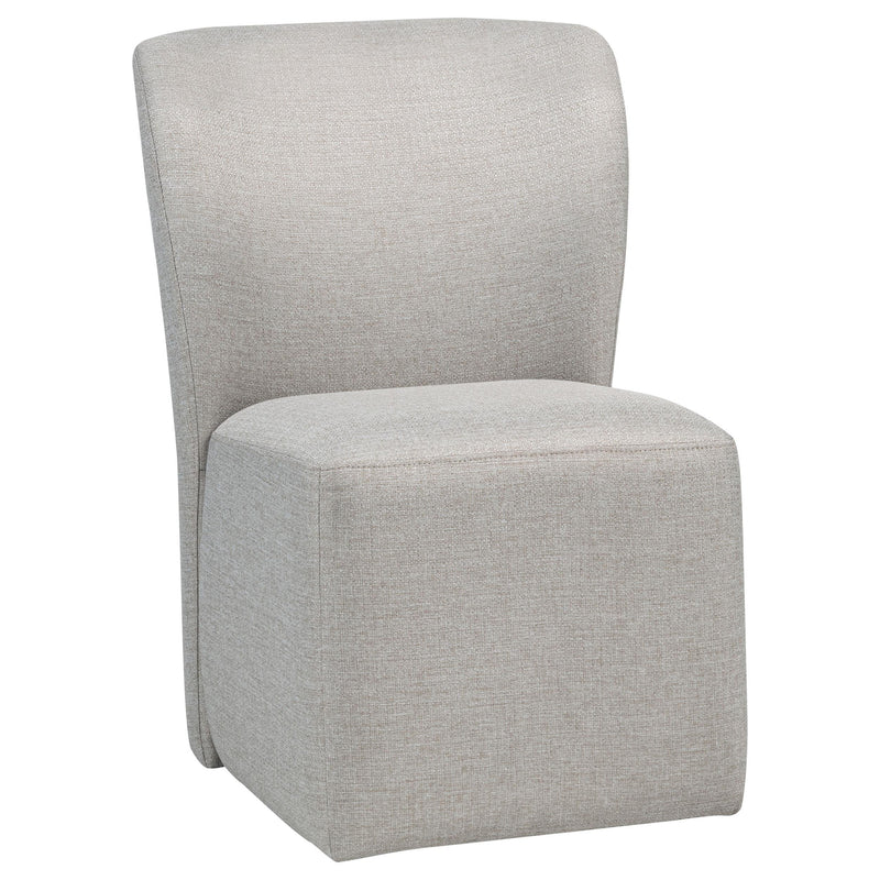 Jaelynn Upholstered Parsons Dining Side Chair Beige (Set of 2) - 107052BEI