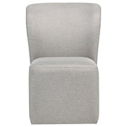 Jaelynn Upholstered Parsons Dining Side Chair Beige (Set of 2) - 107052BEI