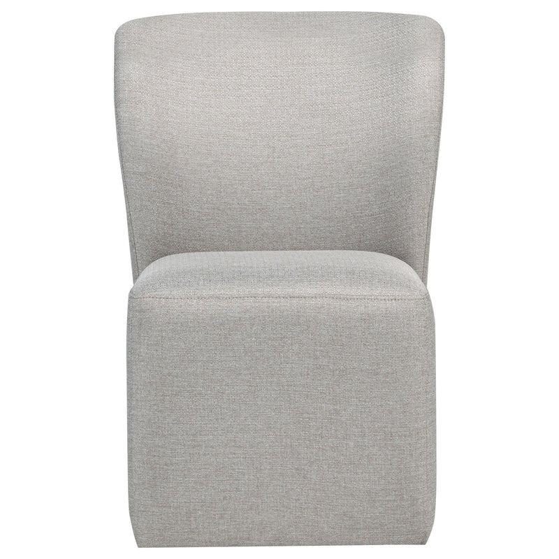 Jaelynn Upholstered Parsons Dining Side Chair Beige (Set of 2) - 107052BEI