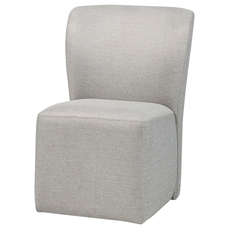Jaelynn Upholstered Parsons Dining Side Chair Beige (Set of 2) - 107052BEI