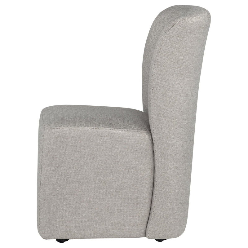 Jaelynn Upholstered Parsons Dining Side Chair Beige (Set of 2) - 107052BEI
