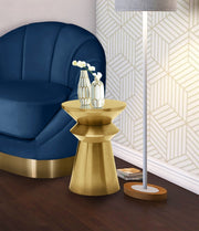 Jai Iron End Table in Gold - 241-ET