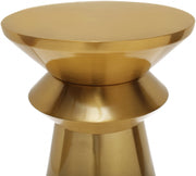 Jai Iron End Table in Gold - 241-ET