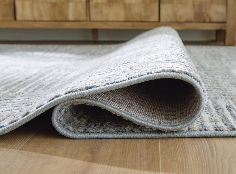 Jaiminson Blue/Gray/White Extra Large Rug - R408700