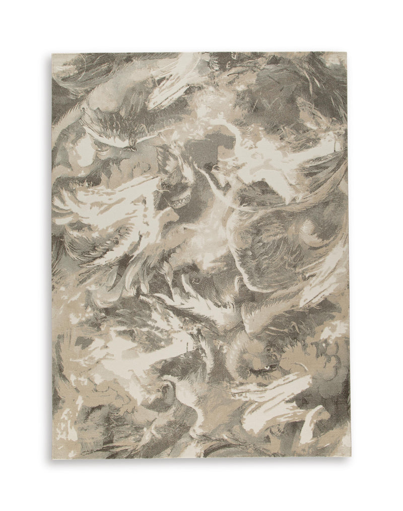 Jairlett Beige/Ivory/Charcoal Extra Large Rug - R408800