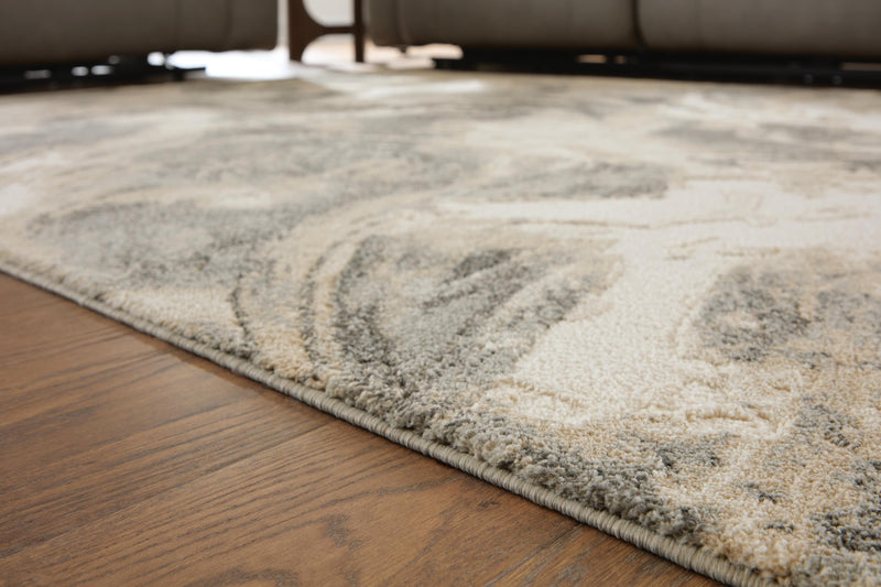 Jairlett Beige/Ivory/Charcoal Medium Rug - R408802