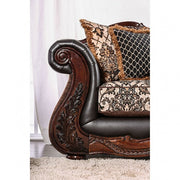 Jamael Brown/Espresso Sofa - SM6405-SF