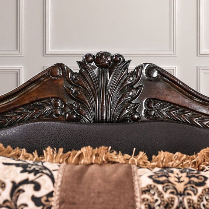 Jamael Brown/Espresso Sofa - SM6405-SF