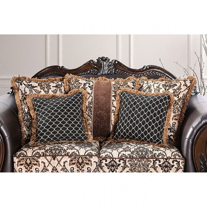 Jamael Brown/Espresso Sofa - SM6405-SF