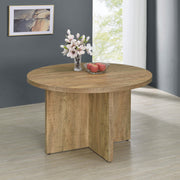 Jamestown Round 47-inch Composite Wood Dining Table Mango - 183021