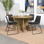 Jamestown Round 47-inch Composite Wood Dining Table Mango - 183021