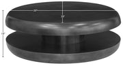 Jamison Iron Coffee Table in Black - 99071Black-CT